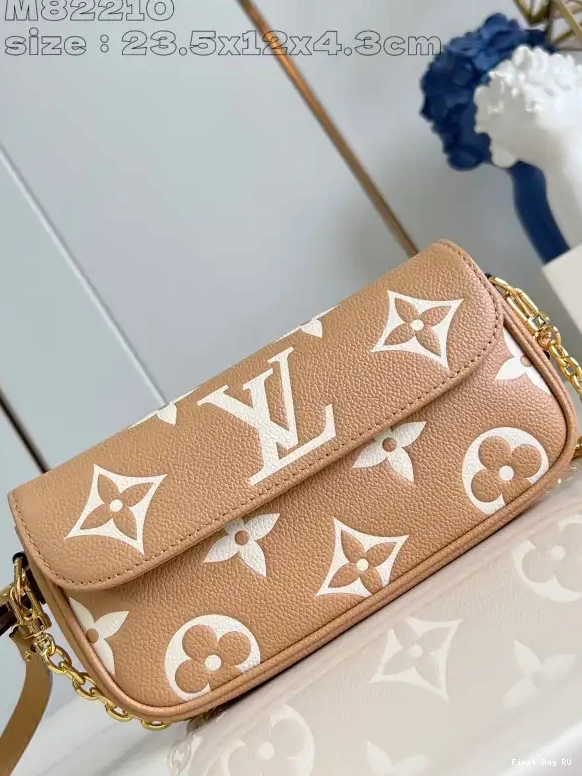 First bag ru Chain Wallet on VUITTON Ivy-23.5*12*4.3cm LOUIS 0610